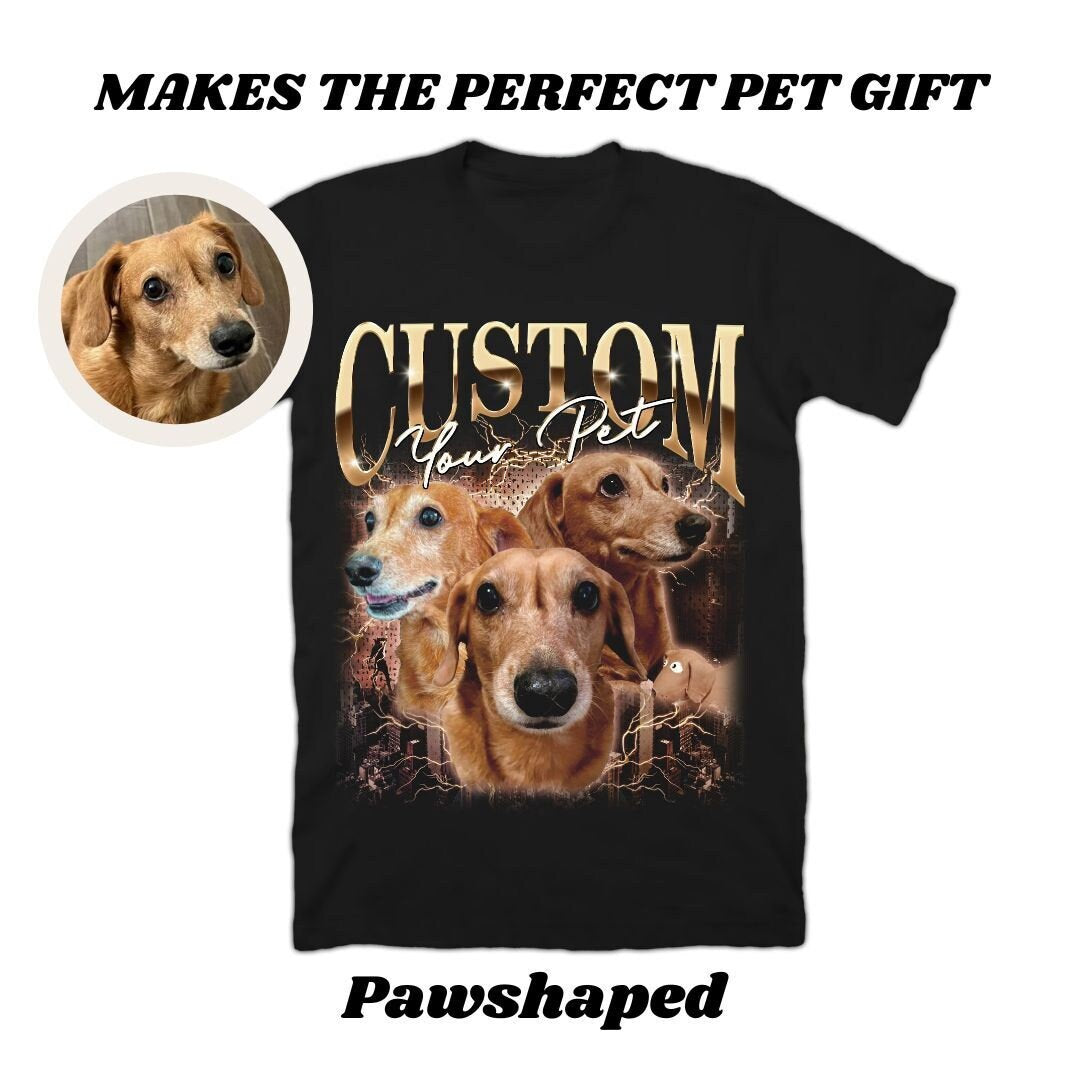 Spersonalizowany Vintage T-shirt ze zdjęciem 💕