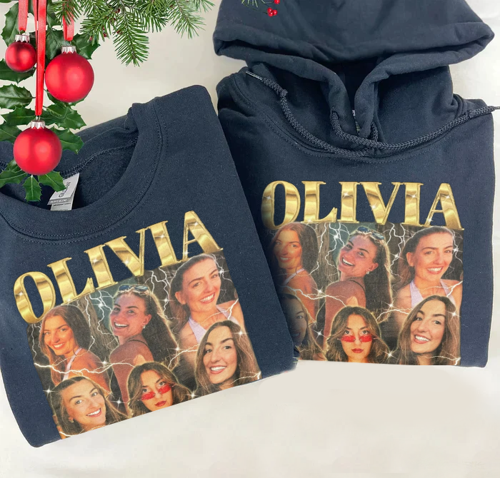 Spersonalizowany Vintage T-shirt ze zdjęciem 💕