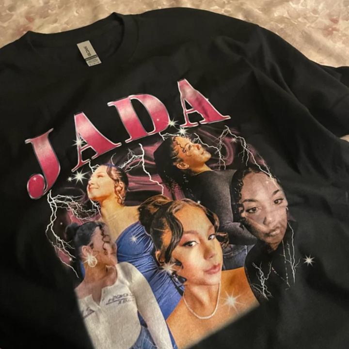 Spersonalizowany Vintage T-shirt ze zdjęciem 💕