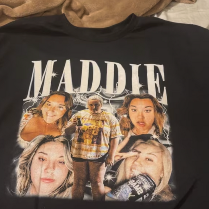 Spersonalizowany Vintage T-shirt ze zdjęciem 💕